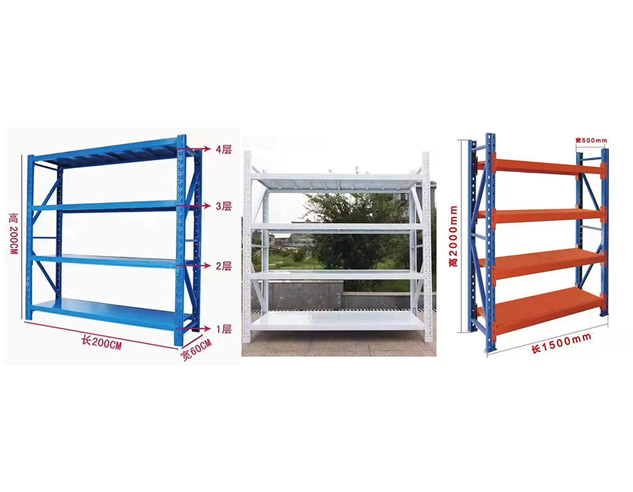 Scaffalature senza bulloni per carichi leggeri (≤150 kg/strato)