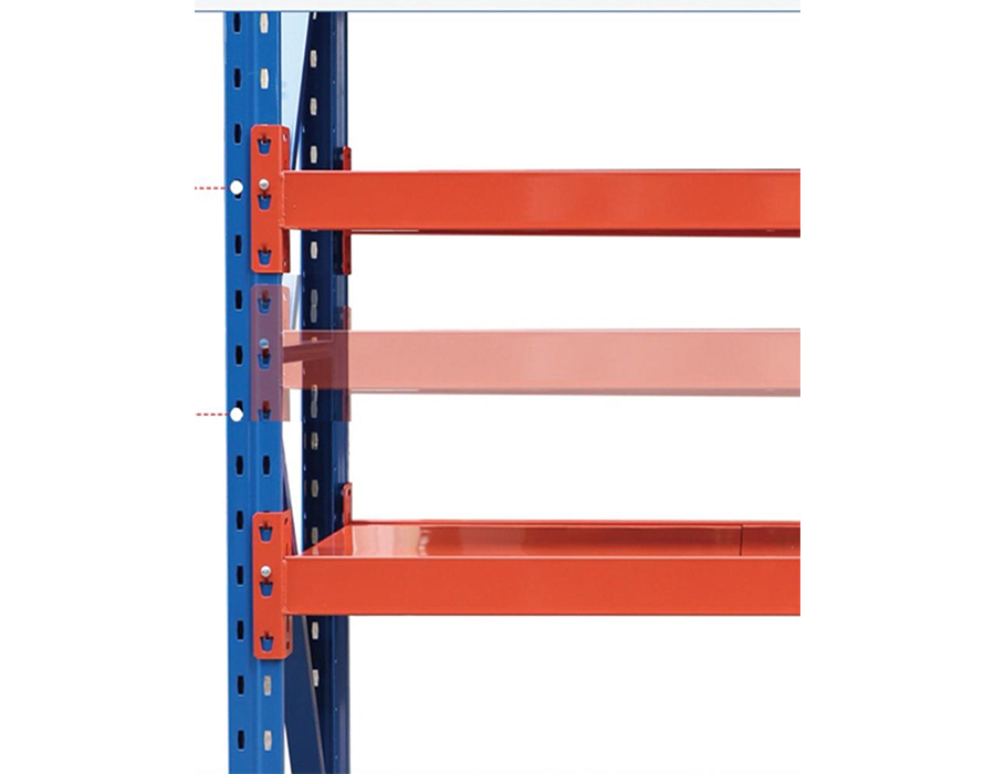 Scaffalature senza bulloni per carichi medi (500-800 kg/strato)