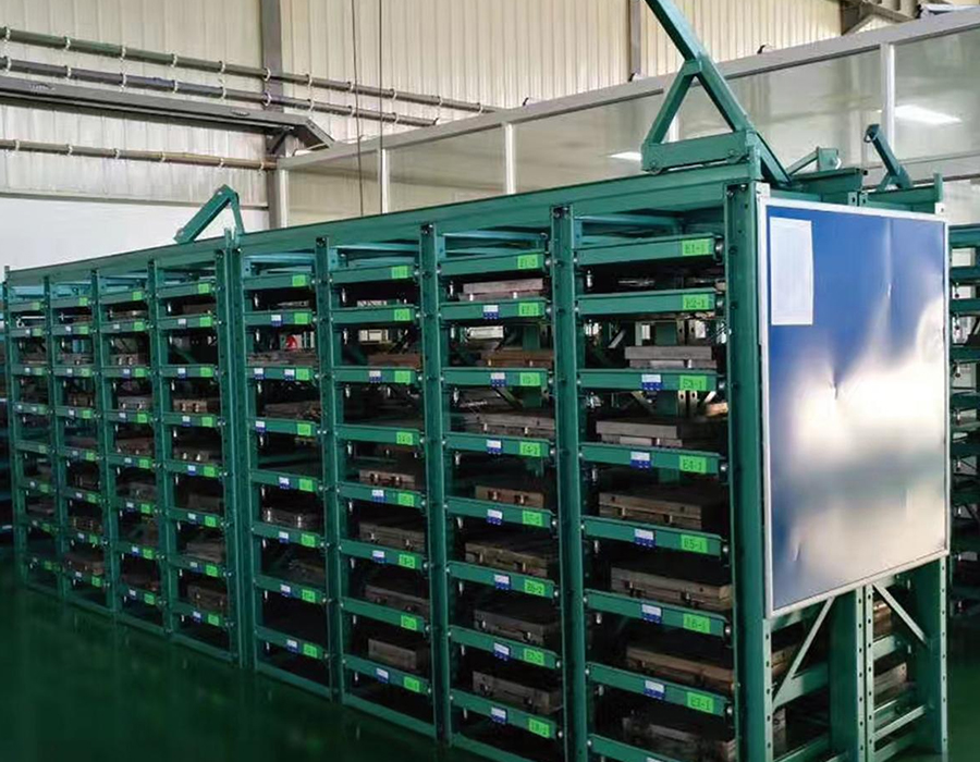 Rack per stampi/attrezzi a cassetto