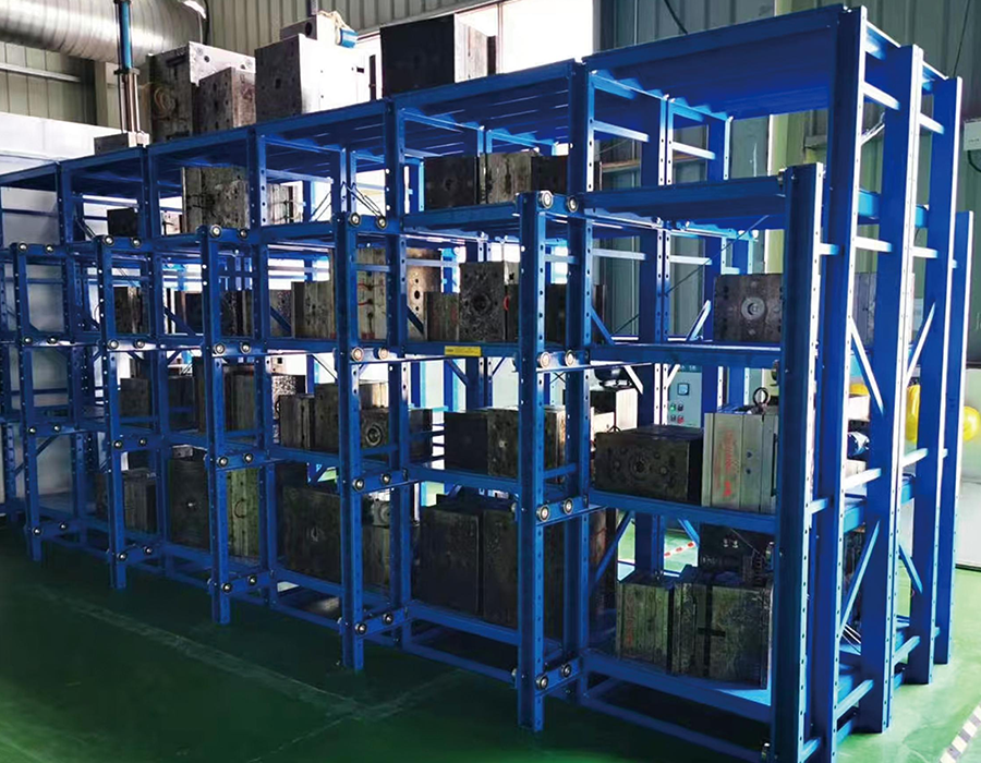 Scaffalature per stampi a cassetto: stoccaggio stampi sicuro ed efficiente con carichi fino a 2.000 kg