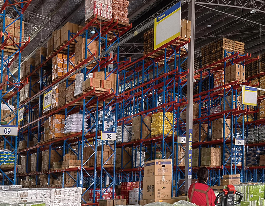 Scaffalature per pallet per carichi pesanti