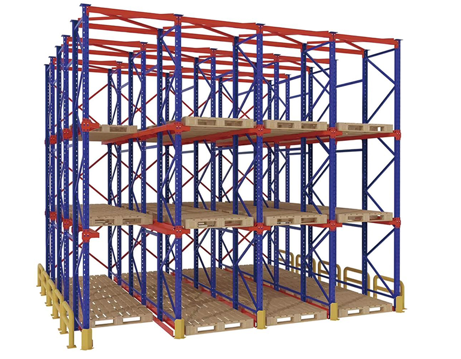 Scaffalature per pallet per carichi pesanti