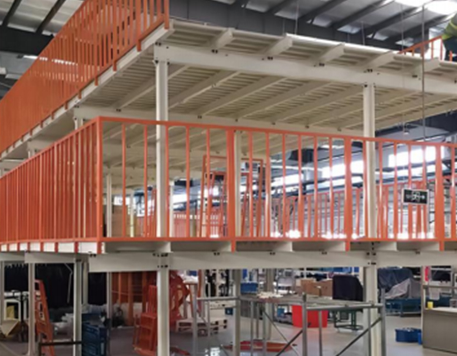 Piattaforma in acciaio