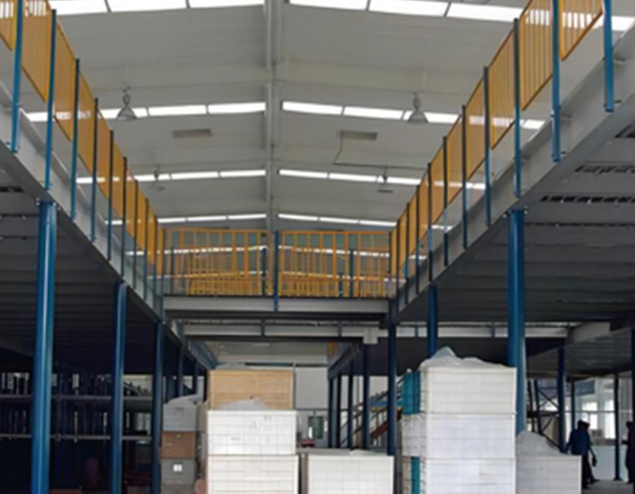 Piattaforma in acciaio