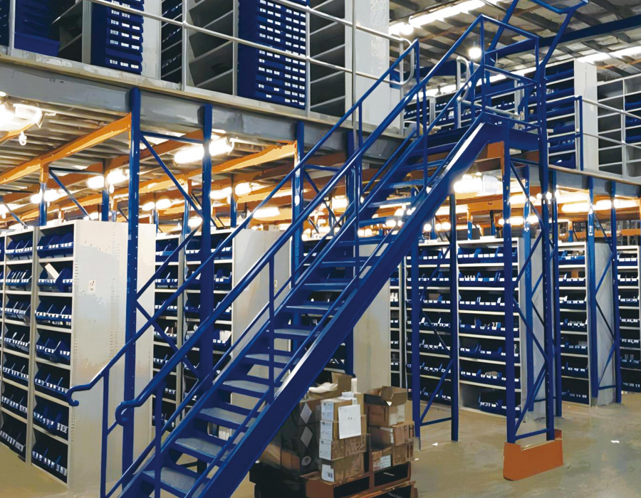 Piattaforma in acciaio